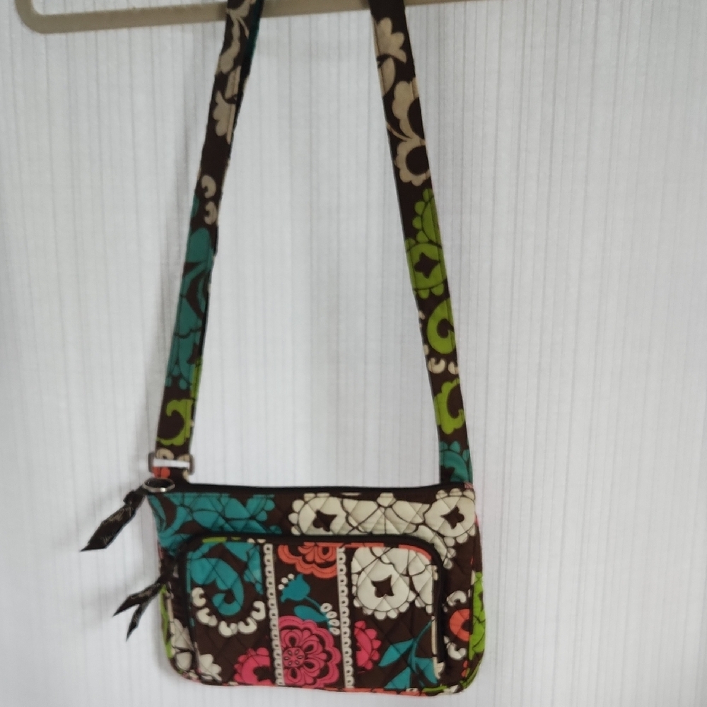 Vera Bradley Colorful Floral Crossbody Bag